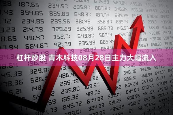 杠杆炒股 青木科技08月28日主力大幅流入
